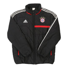  Vintage black FC Bayern Munchen  Adidas Puffer - mens xx-large