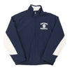 Vintage navy Swosu Baseball Majestic Jacket - mens large