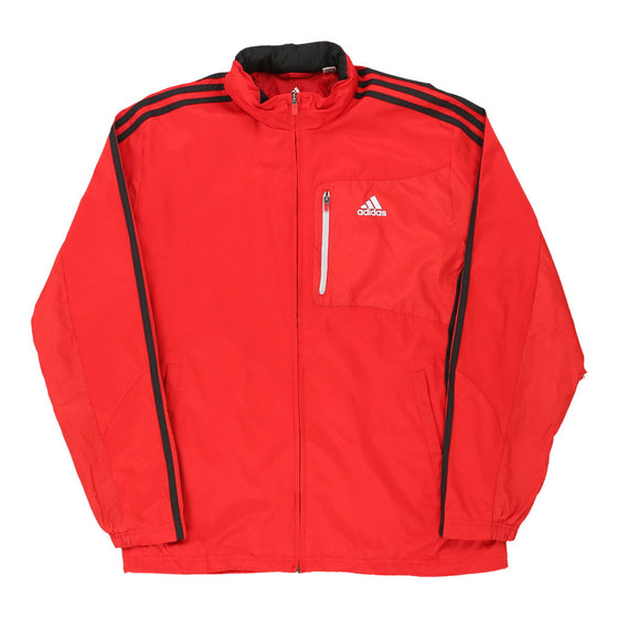 Vintage red Adidas Jacket - mens medium