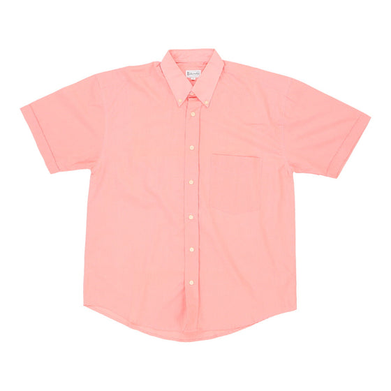 Vintage pink Baker & Co. Short Sleeve Shirt - mens large