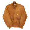 Vintage brown Living World Suede Jacket - mens medium