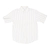 Vintage white Fareast Short Sleeve Shirt - mens xx-large