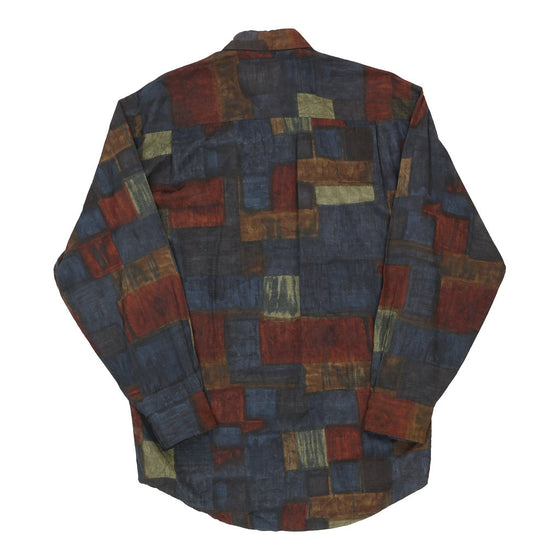 Vintage multicoloured Angelo Litrico Patterned Shirt - mens medium