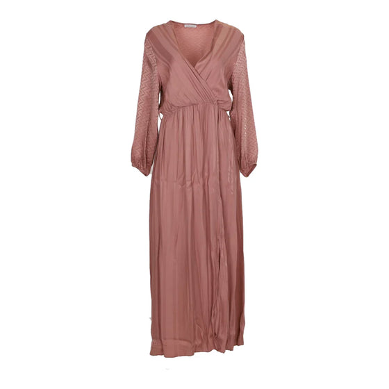 Vintage pink Clara Faith Maxi Dress - womens medium