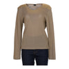 Vintage beige Gianfranco Ferre Jumper - womens x-large