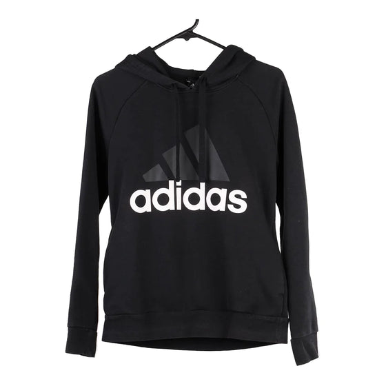 Vintage black Age 12-14 Adidas Hoodie - girls medium