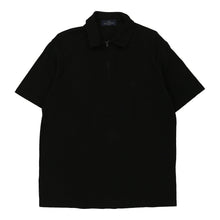  Vintage black Valentino Short Sleeve Shirt - mens large