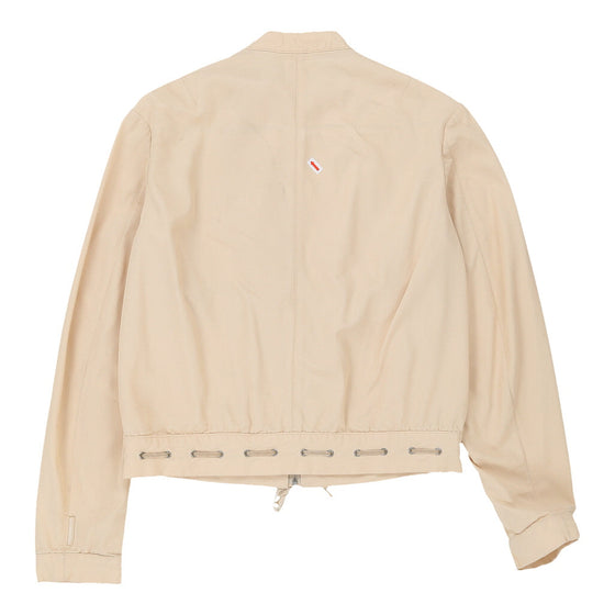 Gianfranco Ferre Jeans Jacket - Small Beige Nylon