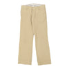 Diesel Trousers - 31W UK 10 Beige Cotton