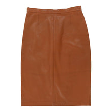  Trussardi Mini Skirt - 28W UK 8 Brown Leather