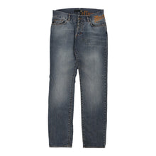  Just Cavalli Spellout Jeans - 34W UK 12 Dark Wash Cotton