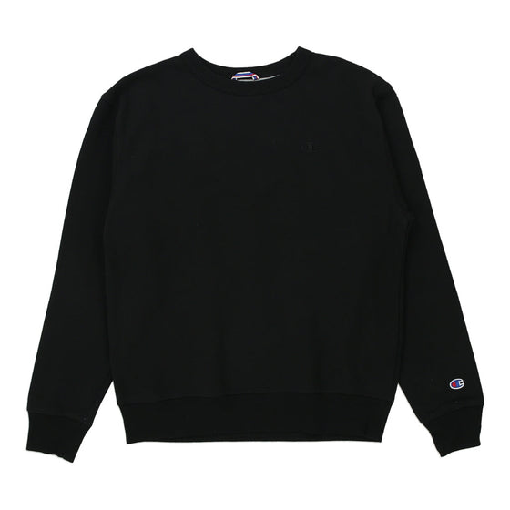 Vintage black Champion Sweatshirt - mens medium