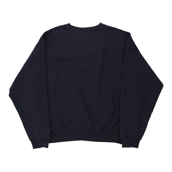 Vintage navy Champion Sweatshirt - mens x-large