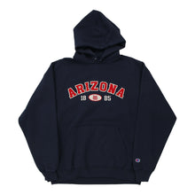  Vintage navy Arizona Champion Hoodie - mens x-large