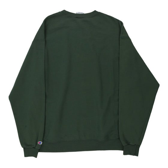 Vintage green Champion Sweatshirt - mens xx-large