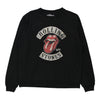 Vintage black The Rolling Stones Sweatshirt - mens medium