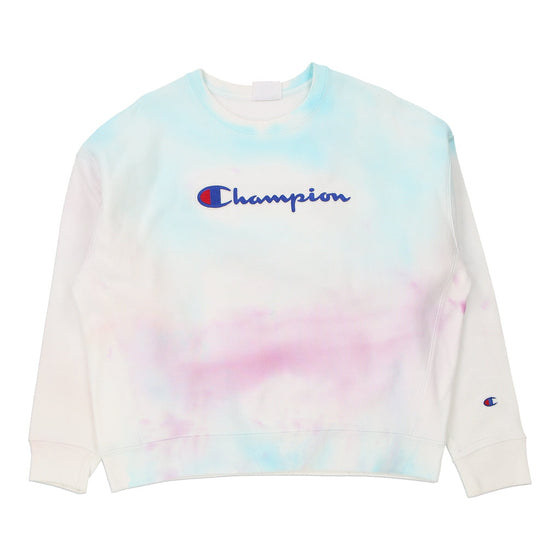 Vintage multicoloured Reverse Weave Champion Sweatshirt - womens xx-large