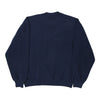 Vintage navy Russell Athletic Sweatshirt - mens medium