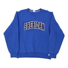  Vintage blue Sheridan Russell Athletic Sweatshirt - mens medium