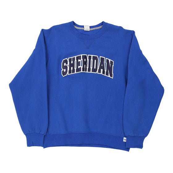 Vintage blue Sheridan Russell Athletic Sweatshirt - mens medium