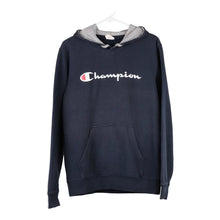  Vintage navy Champion Hoodie - mens medium