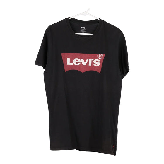 Pre-Loved black Levis T-Shirt - mens large