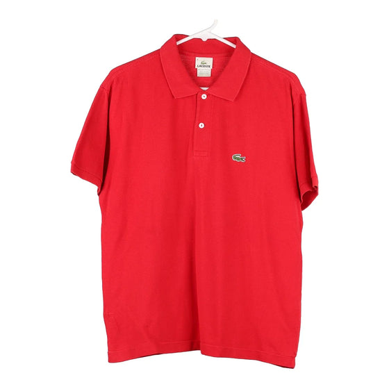 Vintage red Lacoste Polo Shirt - mens large