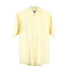 Vintage yellow Giulio Ferrini Short Sleeve Shirt - mens medium