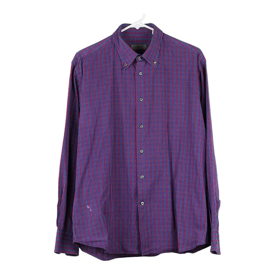 Vintage purple Laura Biagiotti Shirt - mens large