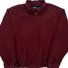 Ralph Lauren Harrington Jacket - Large Burgundy Polyester