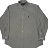 Yarmouth Ralph Lauren Checked Shirt - XL Black & White Cotton