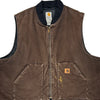 Carhartt Gilet - 2XL Brown Cotton