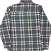 Wrangler Checked Shirt - Large Grey Cotton