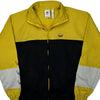 Adidas Track Jacket - Small Yellow Polyester