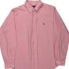 Ralph Lauren Shirt - Large Pink Cotton