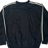 Adidas Logo Adidas Graphic Sweatshirt - Large Black Polyester