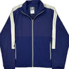 New Balance Track Jacket - Small Blue Nylon Blend