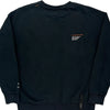 Puma Logo Puma Spellout Sweatshirt - Large Navy Cotton Blend