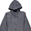 Carhartt Oversized Coat - Large Blue Cotton