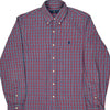 Ralph Lauren Checked Shirt - Large Red Cotton