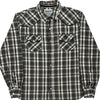 Levis Checked Shirt - Large Black Cotton