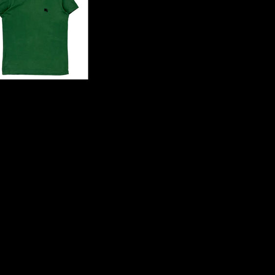 Burberry T-Shirt - Small Green Cotton