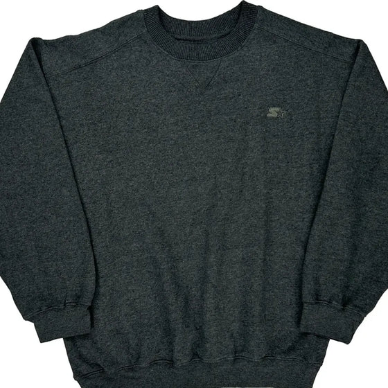 Starter Sweatshirt - Medium Grey Cotton Blend