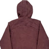 Carhartt Cropped Coat - XS Burgundy Cotton Blend