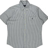 Ralph Lauren Striped Shirt - Medium Blue Cotton