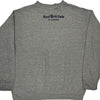 Hard Rock Cafe Ft. Lauderdale Hard Rock Cafe Spellout Sweatshirt - XL Grey Cotton Blend