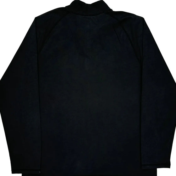 Carhartt 1/4 Zip - Large Black Cotton Blend