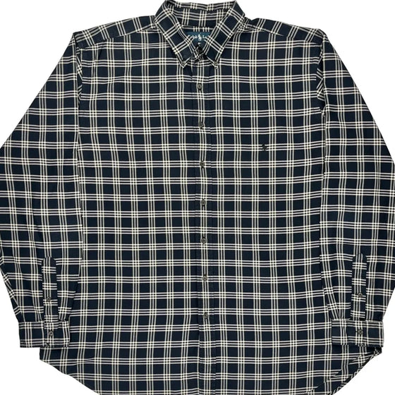 Ralph Lauren Checked Shirt - 2XL Black & White Cotton