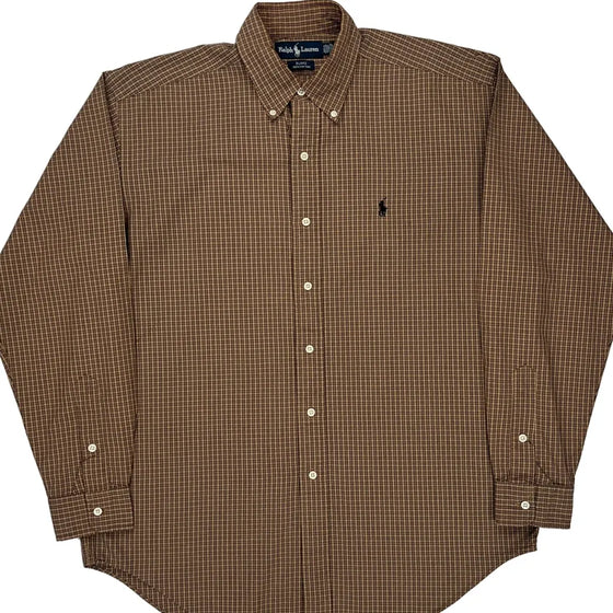 Blake Ralph Lauren Shirt - Medium Brown Cotton