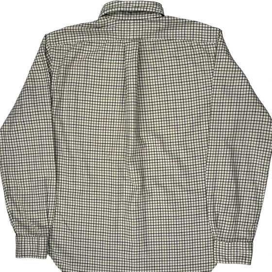 Ralph Lauren Checked Shirt - Small Beige Cotton